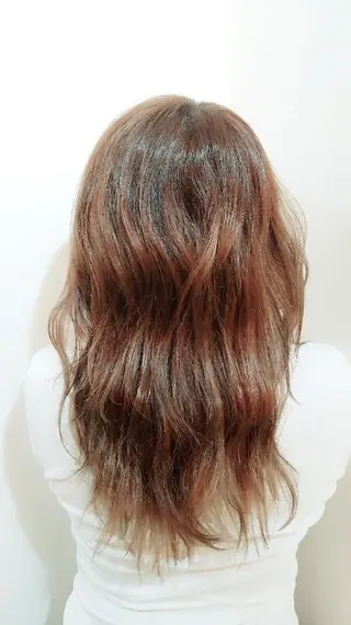 ロング カラー 🇰🇷透明感×ハイ トーン🌟tomoのヘアスタイル