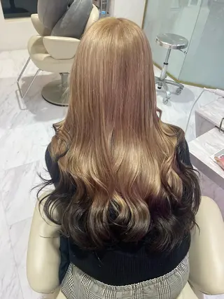 ロング カラー 名駅/ハイトーン /Y2k/YUNAのヘアスタイル