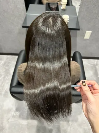 セミロング 佐野 彩音のヘアスタイル