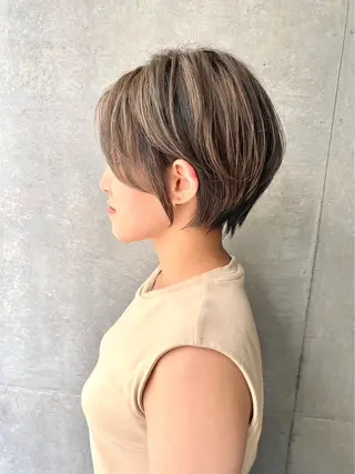 ショート 林 飛夕也のヘアスタイル