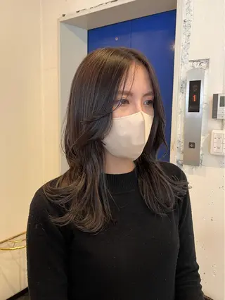 セミロング カラー RYOMA/ 似合わせ🎧🤍のヘアスタイル
