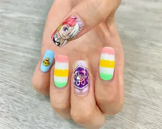 ネイル 安藤 彩乃のネイルデザイン