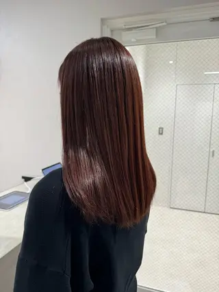 セミロング 透明感カラー✴︎ SAYAKAのヘアスタイル