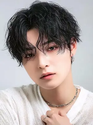 パーマ メンズ 💎透明感/韓国/ レイヤー/泉亮介💎のヘアスタイル