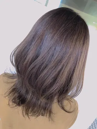 ミディアム カラー freedom  下中野店所属・🫧🕊️かたやま さきこ🕊️🫧のヘアスタイル