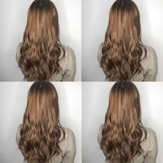 ロング カラー 店長✨レイヤー✖️ 髪質改善✖️韓国ヘアのヘアスタイル