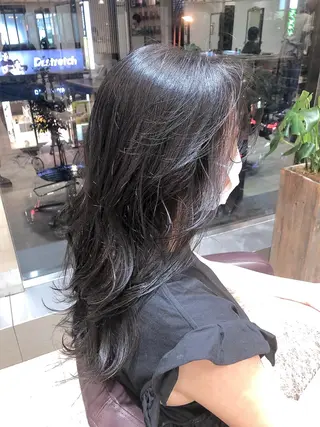 セミロング カラー 🍀褒められヘア🍀 松尾舜のヘアスタイル