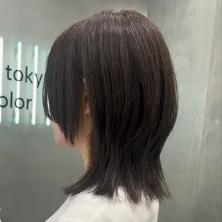 ミディアム カット¥1100 / 𝙍𝙪𝙣𝙖⟡.のヘアスタイル