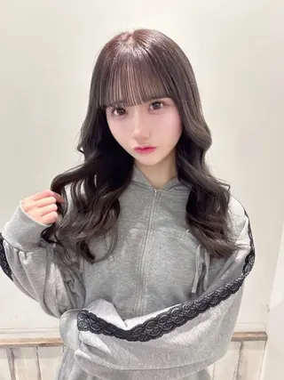 セミロング liko by maris所属・maho 💕のヘアスタイル