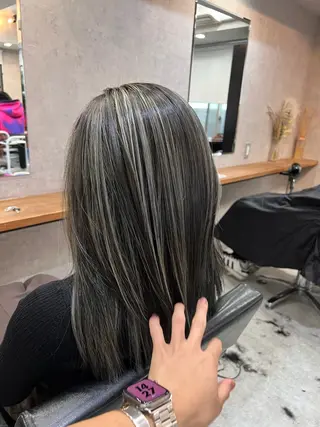 セミロング 山下 光太郎のヘアスタイル