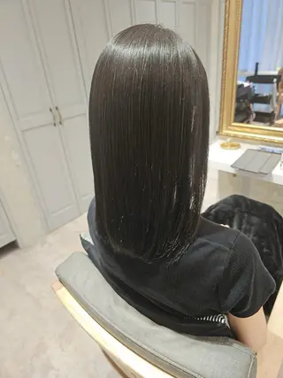セミロング 下田 颯太のヘアスタイル