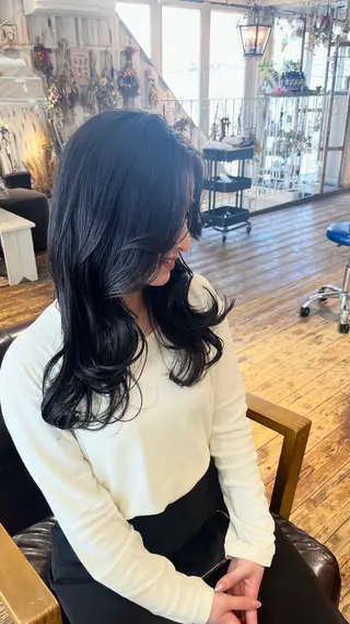 ロング CAOLILA /Sakiのヘアスタイル