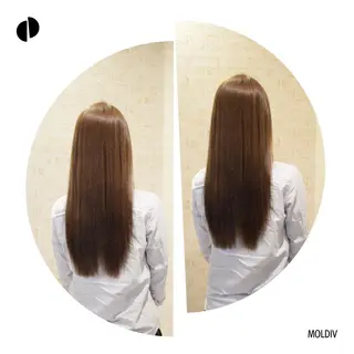 ロング カラー ✨縮毛矯正✨髪質改善 ナカシマ ユミのヘアスタイル