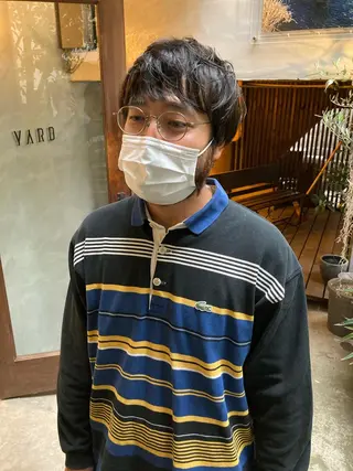 メンズ 金田 夏野のヘアスタイル