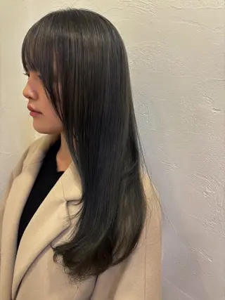 ロング カラー 洋平／ボブ🆗 似合わせカット🫧のヘアスタイル