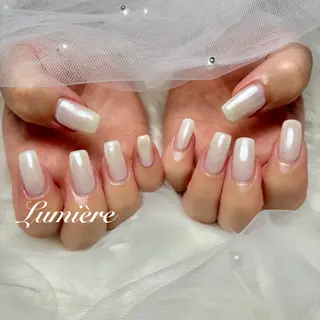 ネイル Lumière/ 超ロング/ワンホンのネイルデザイン
