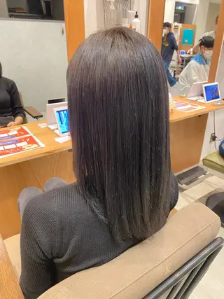 セミロング ナチュラル＊艶＊ 蒲生四丁目＊山保美月のヘアスタイル