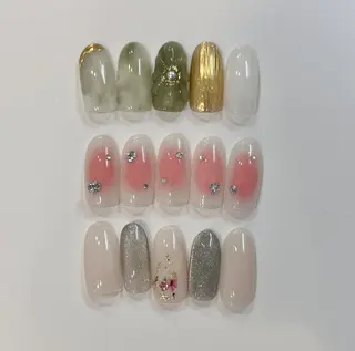 ネイル AB マツエクネイルサロンのネイルデザイン