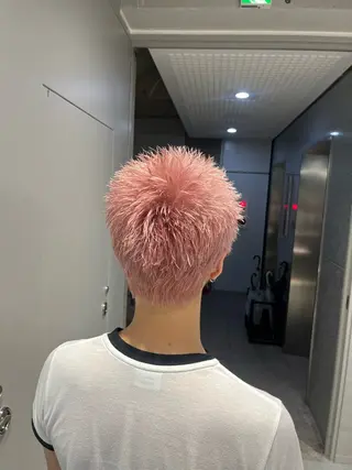 ショート カラー パーマ メンズ 🔥メンズ 特化🔥菊水皐暉🔥のヘアスタイル