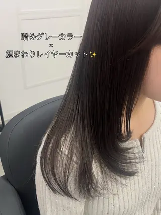 セミロング 仙台/艶髪/ ‎レイヤー/ゆうか♡のヘアスタイル