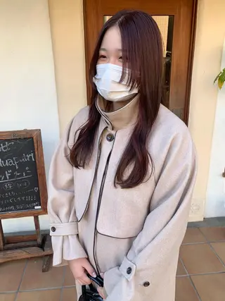 ロング カラー ヘアアレンジ 中津/柔らかカラー/ ナガオ　イズミのヘアスタイル