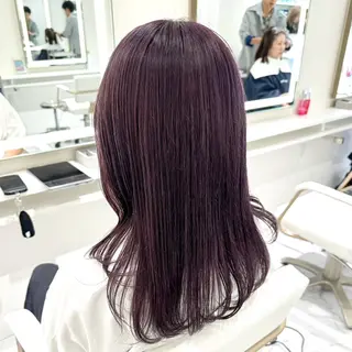 ロング カラー ParveMix🍀 藤原愛未のヘアスタイル