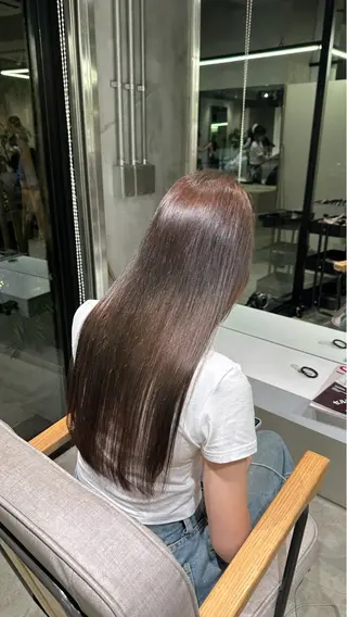 ロング 新屋敷 拓大のヘアスタイル