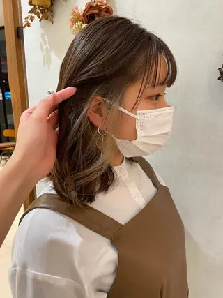 セミロング カラー 🩵ANELA東口 齋藤琴音💚のマツエク・マツパデザイン