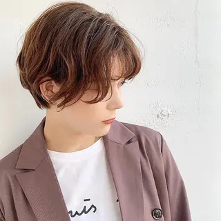 ショート カラー Sana / 韓国ヘア / カラーのヘアスタイル