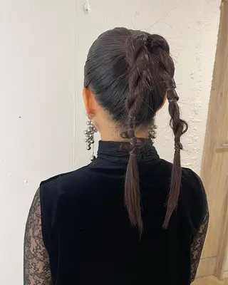 ヘアアレンジ サソウ ユリエ🥥のヘアスタイル