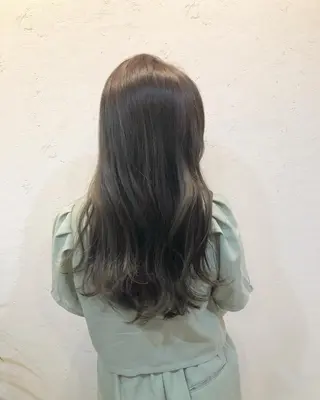 セミロング カラー ニュアンスカラー🫧 加納のヘアスタイル