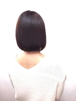 ミディアム カラー Annon プライベートサロンのヘアスタイル