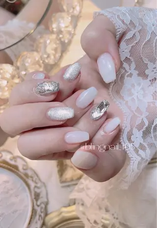 ネイル 23時まで❤︎韓国、 ワンホンネイルのネイルデザイン