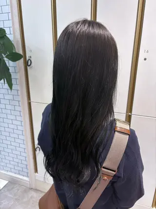 ロング カラー 艶髪/透明感カラー 🫧韓国ヘアのヘアスタイル