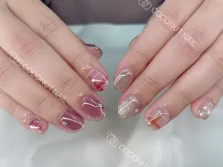 ネイル 神田 ココナッツのネイルデザイン