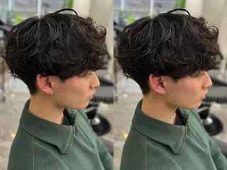 パーマ メンズ 🍐シャドウパーマ メンズ特化/守岡🍐のヘアスタイル