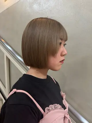 ショート 透明感カラー/ボブ/ yuukaのヘアスタイル