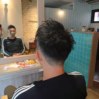 メンズ alushe 岡 陽子のヘアスタイル