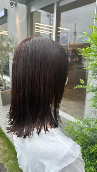 カラー 北川 ななのヘアスタイル