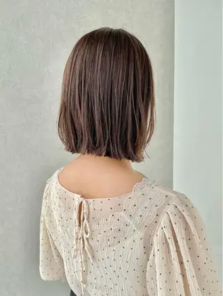 ショート カラー sea by luvismけやき通り2号店所属・ボブ/ショート/ 縮毛矯正/岸本恭明のヘアスタイル