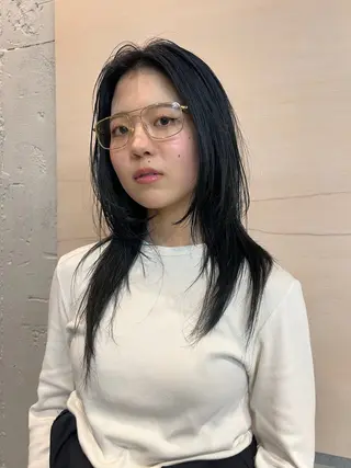 ロング カラー casey所属・yu  /透明感 カラー/caseyのヘアスタイル