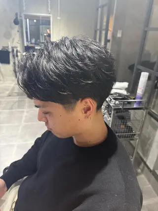 メンズ LeAng所属・佐伯 桃のヘアスタイル