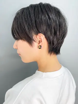 ショート Repos SENDAI所属・⭐️バッサリカット モデル募集⭐️佐野のヘアスタイル