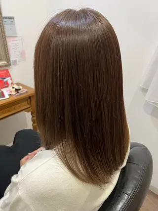 セミロング Lish所属・五反田 梨陽のヘアスタイル