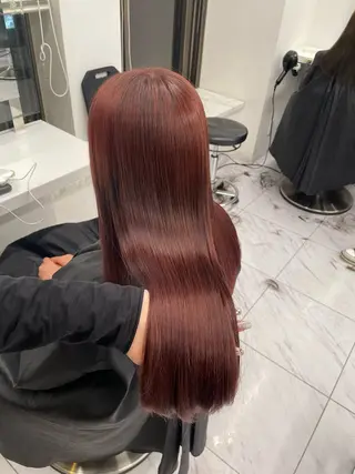 ロング カラー ヘアアレンジ 💗横浜美容室 💗HARUNAのヘアスタイル