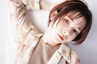 ショート rino/カット /レイヤー/名古屋のヘアスタイル