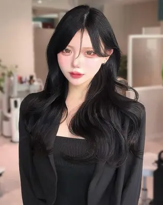 ロング meak所属・韓国レイヤー RYOTAのヘアスタイル