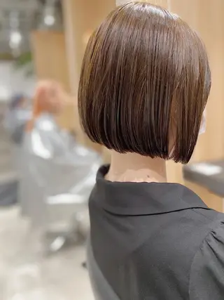 ショート カラー ノグチ ユウキ/ボブのヘアスタイル