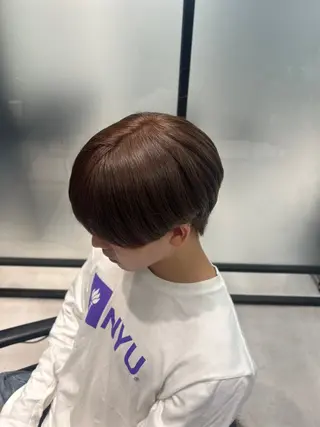 カラー パーマ メンズ 曲がる縮毛矯正/ メンズパーマ森隆之介のヘアスタイル