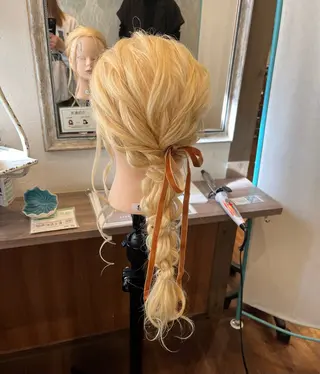 ヘアアレンジ Chocolat阿部野所属・なかじま ささらのヘアスタイル